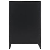 Brookmead - 5-Drawer Bedroom Chest - Black by Coaster Fine Furniture | Bel Furniture