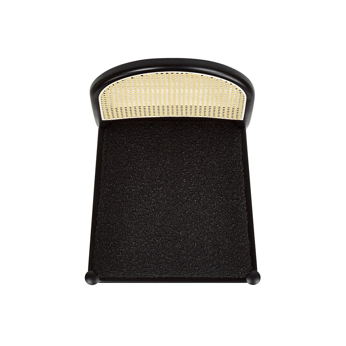 Panama - Curved Cane Side Dining Chair (Set of 2) by Jennifer Taylor Home | Bel Furniture