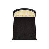 Panama - Curved Cane Side Dining Chair (Set of 2) by Jennifer Taylor Home | Bel Furniture