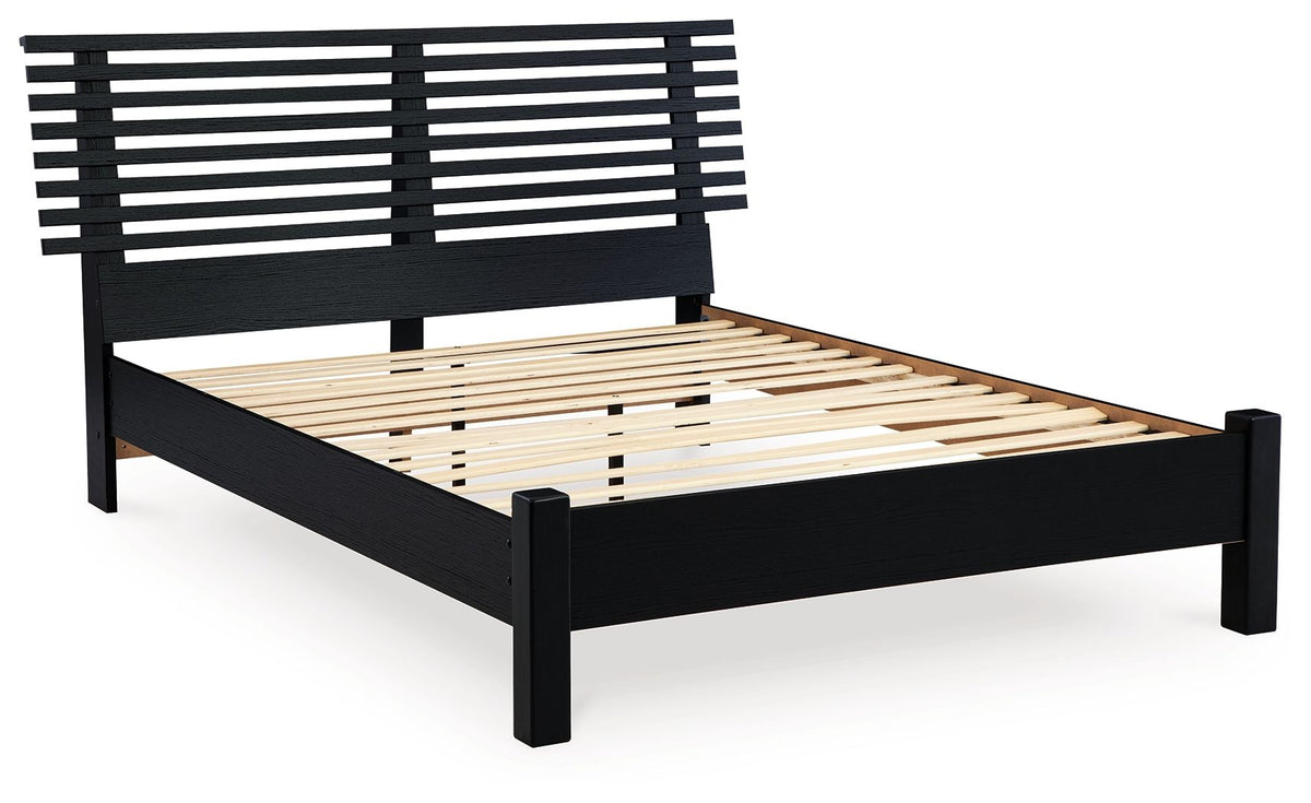 Danziar - Slat Panel Bed With Low Footboard by Signature Design by Ashley® | Bel Furniture