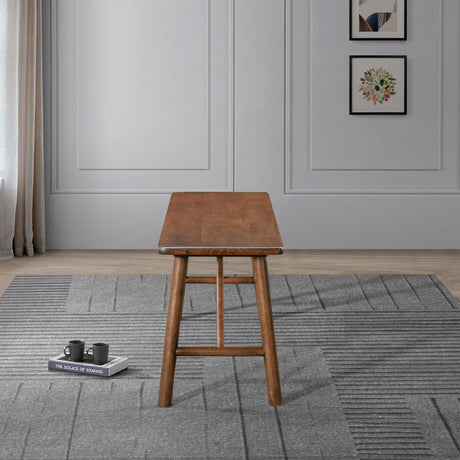 Molly - Bench - Walnut Brown by Ashcroft Furniture | Bel Furniture