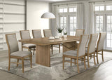 Adina - Extension Dining Table - Distressed Light Brown by Coaster Fine Furniture | Bel Furniture
