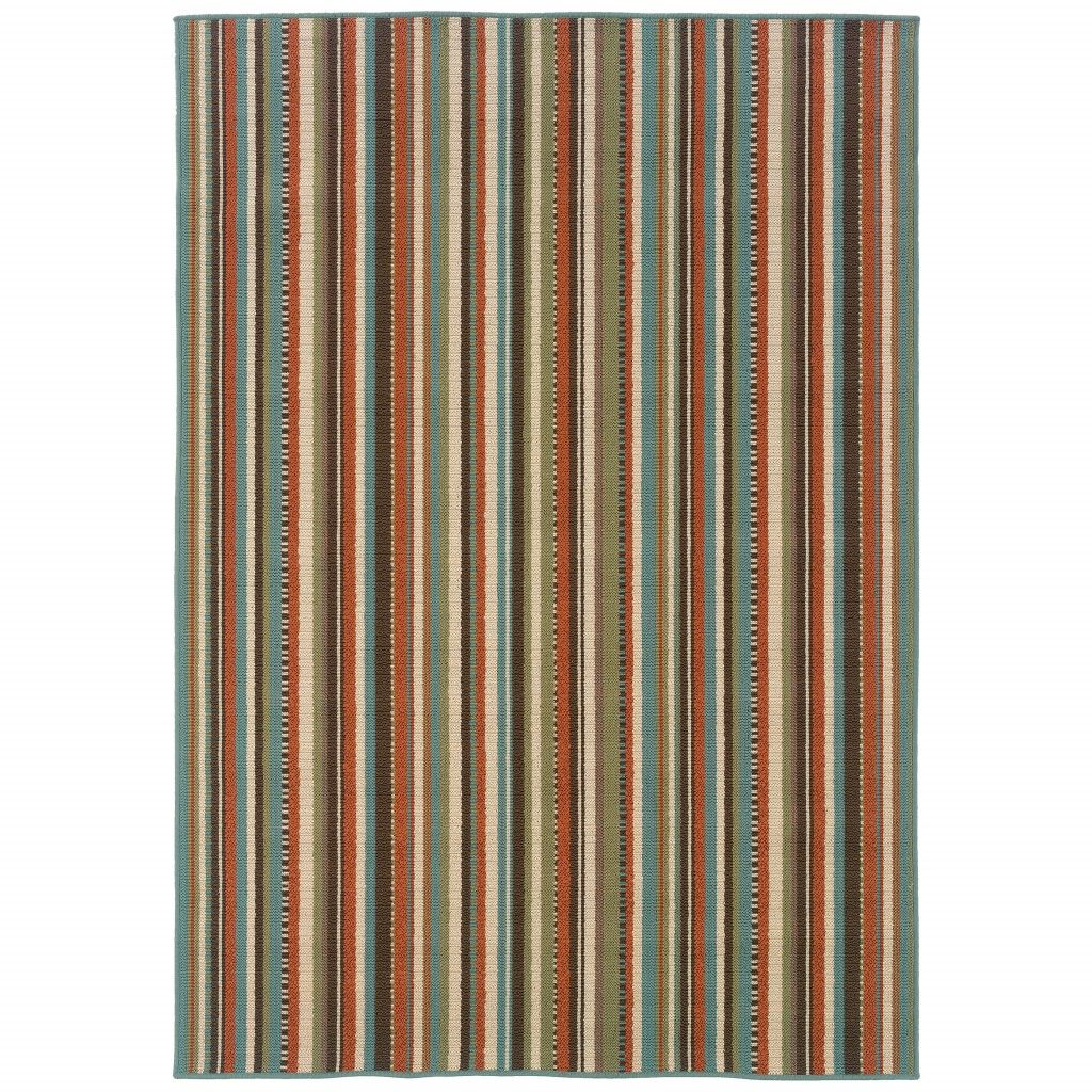 2' X 4' Indoor / Outdoor Area Rug - Green