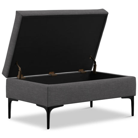 Rebecca - Multifunctional Coffee Table Storage Ottoman With Lift Up Lid - view 17