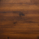 Modern 2 Piece Solid Acacia Wood Counter Stools With Cushion - Dark Brown by Walker Edison | Bel Furniture