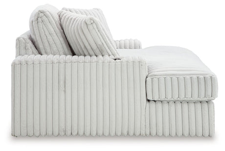 Stupendous - Alloy - Oversized Chaise by Signature Design by Ashley® | Bel Furniture