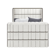 Isaiah - Bed With TV Lift-LED Speakers And Fireplace