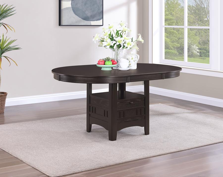 Lavon - Oval Extension Leaf Dining Table by CoasterEveryday | Bel Furniture