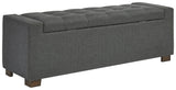Cortwell - Gray - Storage Bench by Signature Design by Ashley® | Bel Furniture
