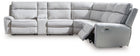 Social Pointe - Reclining Sectional