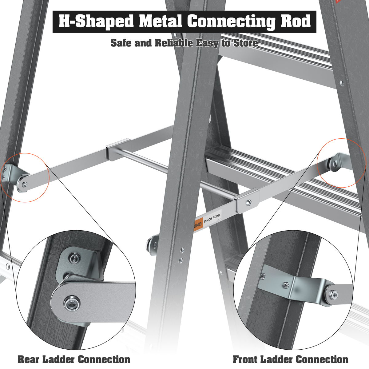 High Quality Fibreglass Step Ladder