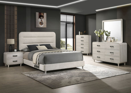 Nyomi - Bedroom Set White by Crown Mark | Bel Furniture