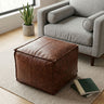 Sheffield - Handcrafted Square Pouf - view 5