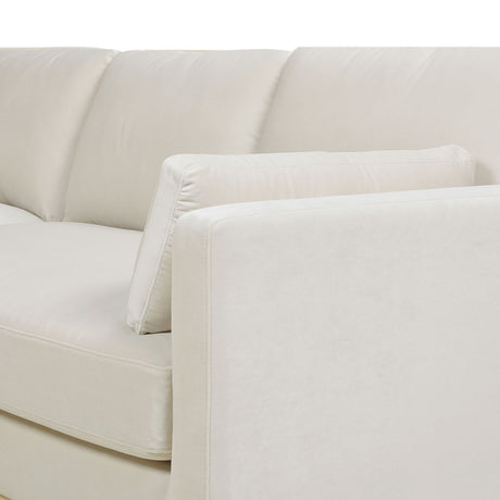 Knox - Modern Farmhouse Reversible Chaise Sectional Sofa by Jennifer Taylor Home | Bel Furniture