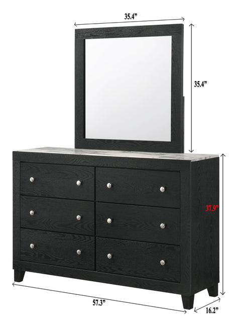 Cadence - Dresser, Mirror by Crown Mark | Bel Furniture