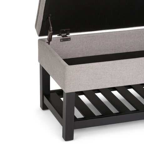 Cosmopolitan - Storage Ottoman Bench With Open Bottom - view 15
