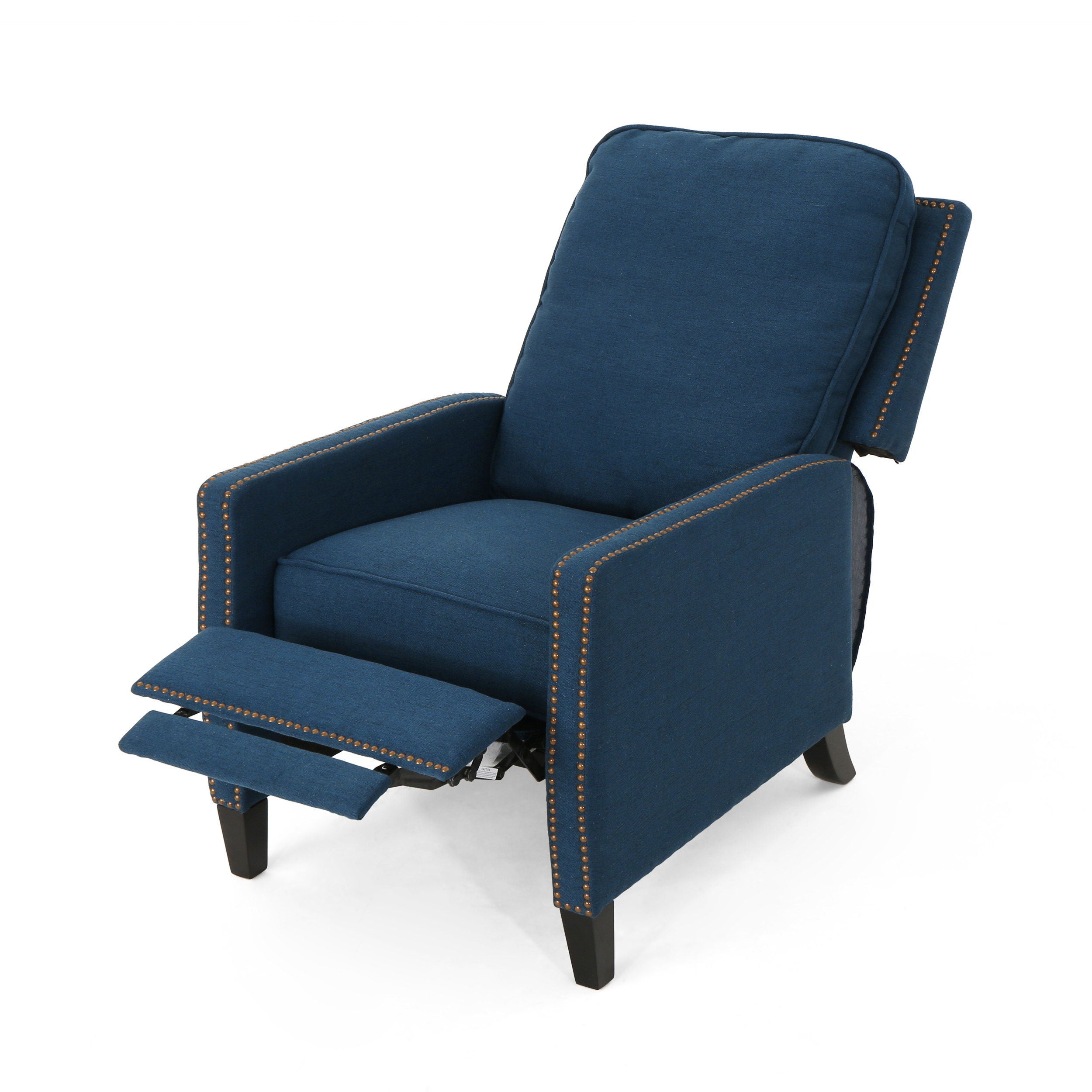 Wide - Standard Recliner Manual - Navy Blue