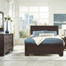 Kauffman - Transitional Panel Bed Bedroom Set Dark Brown by CoasterEveryday | Bel Furniture