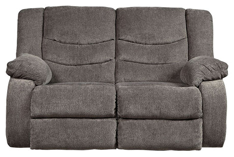 Tulen - Reclining Loveseat Gray by Signature Design by Ashley® | Bel Furniture
