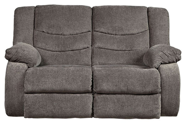 Tulen - Reclining Loveseat Gray by Signature Design by Ashley® | Bel Furniture