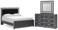 Zuraleus - Upholstered Panel Bedroom Set