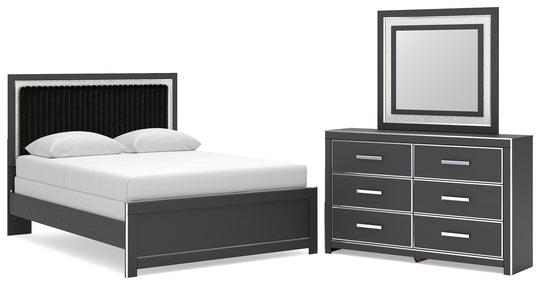 Zuraleus - Upholstered Panel Bedroom Set