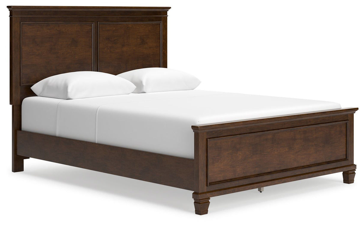 Danabrin - Queen Panel Bed - Brown