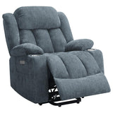 Houston - Upholstered Power Lift Recliner Chair by CoasterEveryday | Bel Furniture
