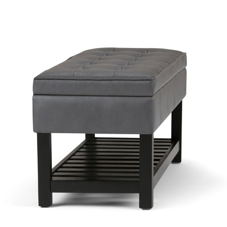 Cosmopolitan - Storage Ottoman Bench With Open Bottom - view 16