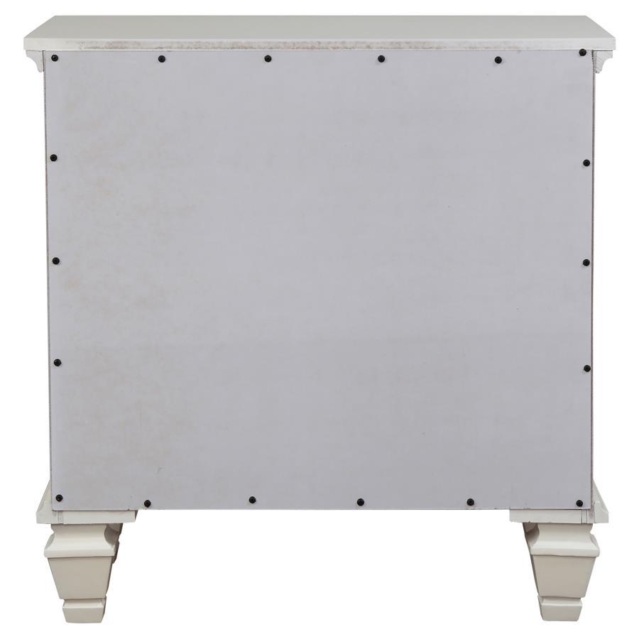 Sandy Beach - 3-drawer Nightstand by CoasterEssence | Bel Furniture