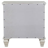 Sandy Beach - 3-drawer Nightstand by CoasterEssence | Bel Furniture