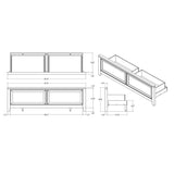 Melissa - Storage Bed With Padded Headboard
