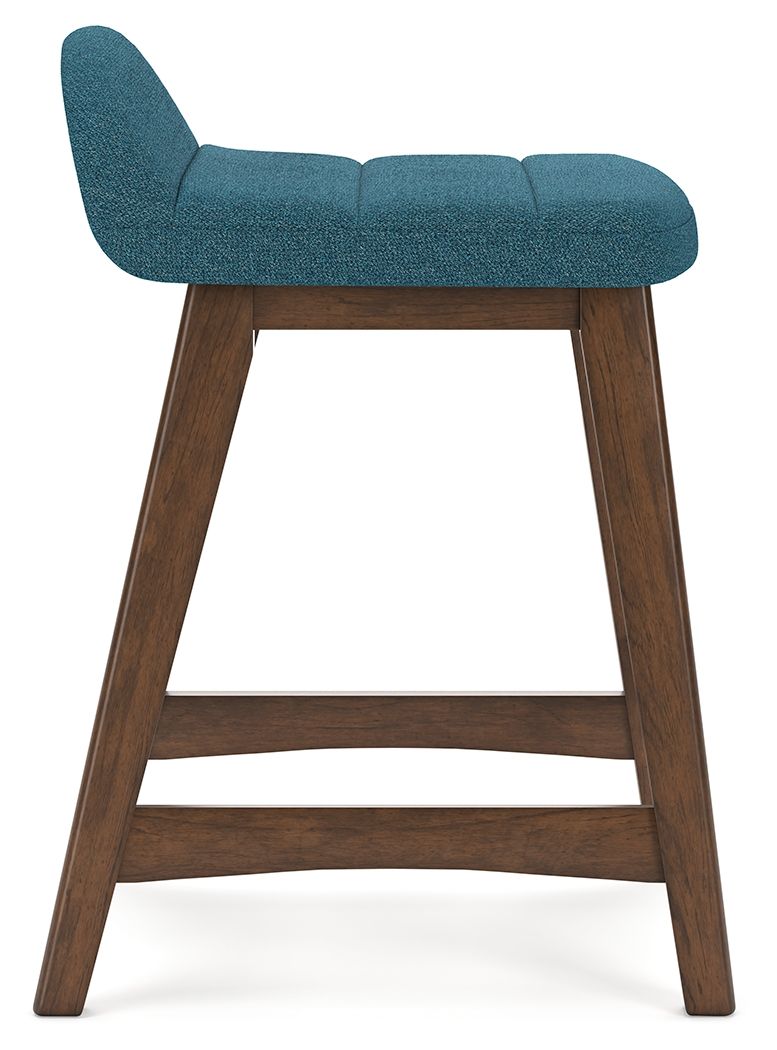 Lyncott - Upholstered Barstool (Set of 2) by Signature Design by Ashley® | Bel Furniture