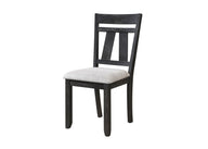 Maribelle - Side Chair (Set of 2) Black by Crown Mark | Bel Furniture