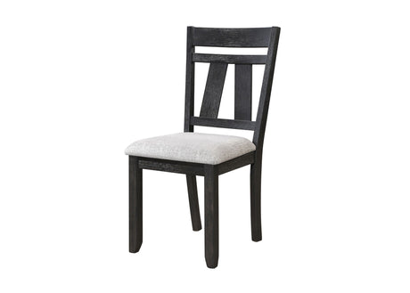 Maribelle - Side Chair (Set of 2) Black by Crown Mark | Bel Furniture