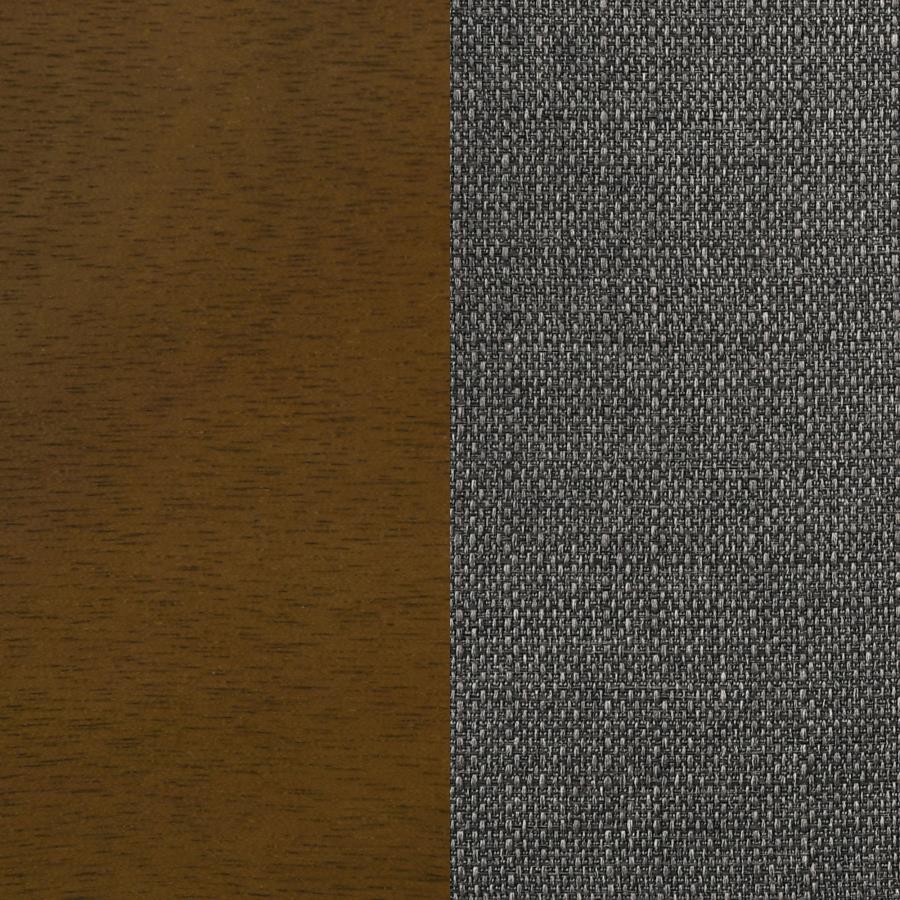 Alfredo - Upholstered Dining Bench - Gray And Natural Walnut by CoasterEveryday | Bel Furniture