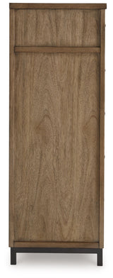 Tomtyn - Light Brown - Five Drawer Chest by Benchcraft® | Bel Furniture