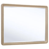Ladera - Dresser Mirror - Light Elm by Coaster Fine Furniture | Bel Furniture