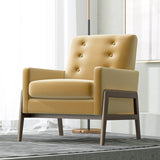 Cole - Solid Wood Lounge Chair by Ashcroft Furniture | Bel Furniture