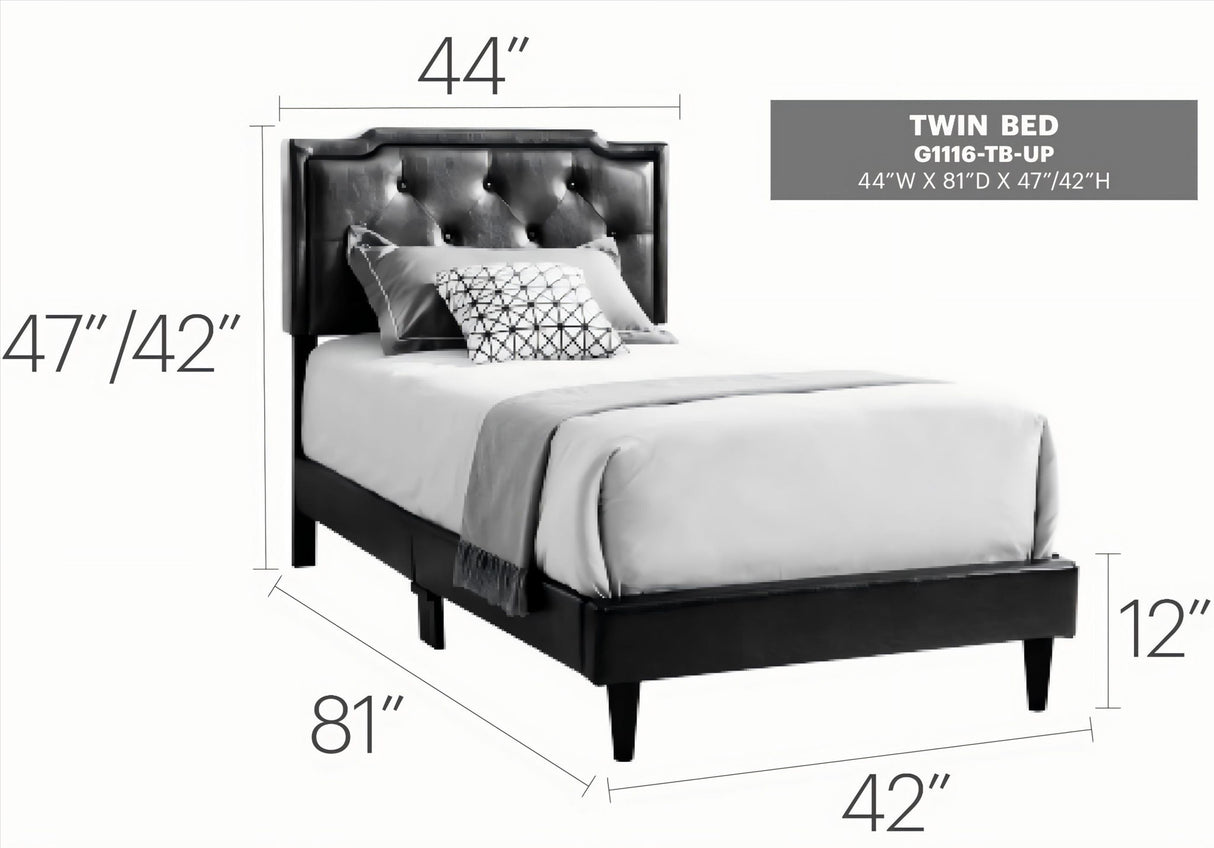 Button Tufted Bed Charming For Cozy Spaces
