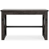 Freedan - Grayish Brown - Home Office Desk by Signature Design by Ashley® | Bel Furniture
