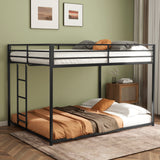 Adam - Full Over Full Bunk Bed - Black by House & Home Furniture | Bel Furniture