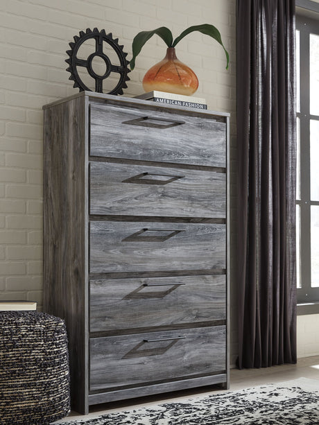 Baystorm - Panel Bedroom Set - Gray - view 10