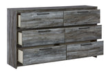 Baystorm - Six Smooth Drawer Dresser by Signature Design by Ashley® | Bel Furniture