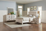 Franco - Panel Bed Bedroom Set White by CoasterEssence | Bel Furniture
