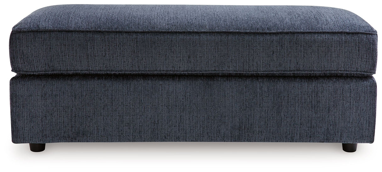 Albar Place - Cobalt - Oversized Accent Ottoman by Signature Design by Ashley® | Bel Furniture