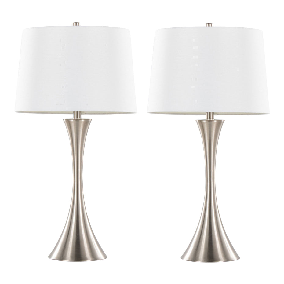 Lenuxe - Contemporary Elegant Table Lamp (Set of 2)