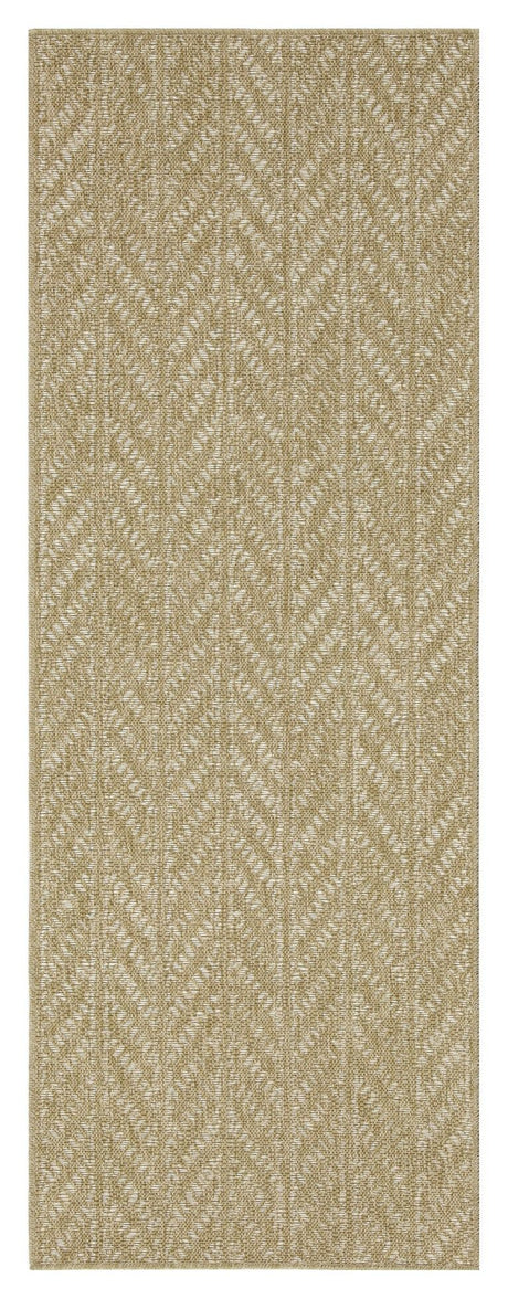 Earth - Indoor, Outdoor Area Rug, Flatweave Construction Light Brown 4' x 6' by Icona Home Decor | Bel Furniture