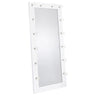 Zayan - Length Floor Mirror With Lighting White by Coaster Fine Furniture | Bel Furniture