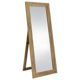 Cadence - Tempered Glass Full Length Mirror Light Brown by Coaster Fine Furniture | Bel Furniture